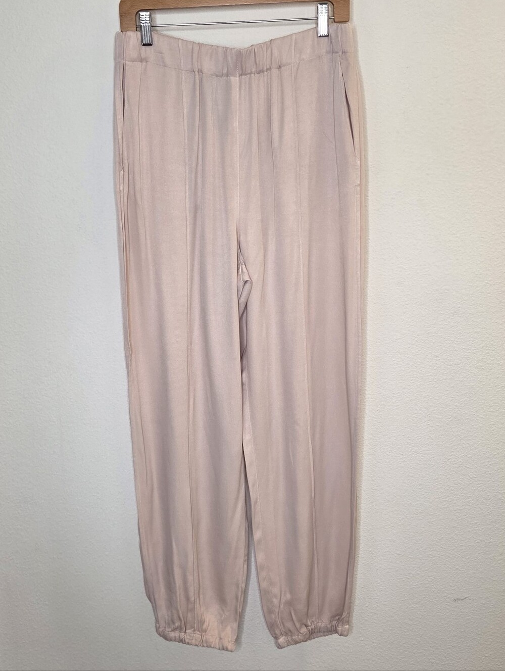 Raquel Allegra Blush Pink Joggers - 2 (4/6)